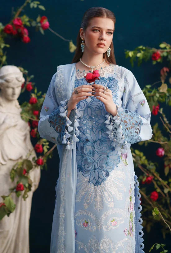 Parishay Lawn Chikenk-Kari Embroidered Three Piece PR-6138A