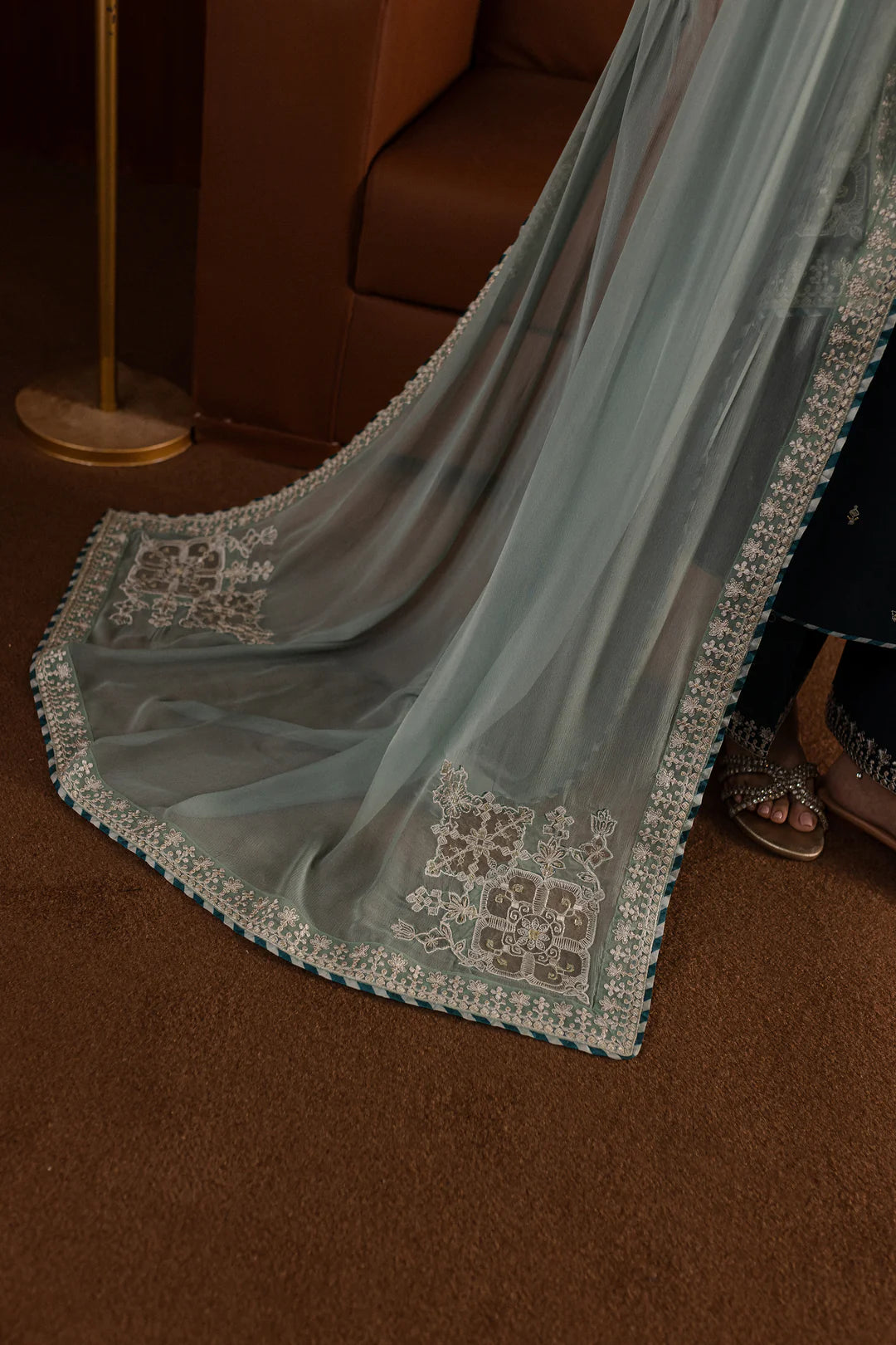 Batik Embroidered Dahank Three Piece BT-209