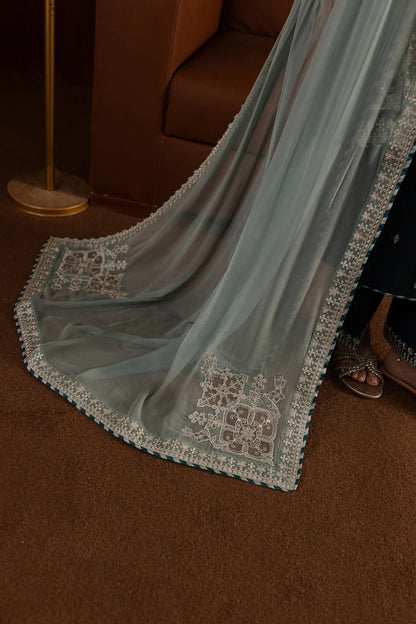 Batik Embroidered Dahank Three Piece BT-209