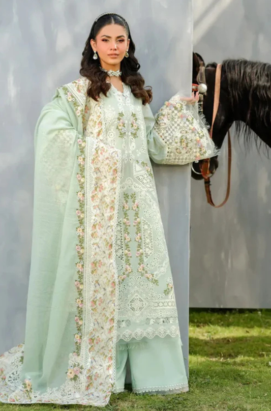 Elaf Lawn Chikenk-Kari Embroidered Three Piece EL-1030
