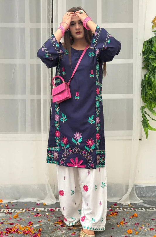 Urge D-317 Embroidered Two Piece Lawn Collection