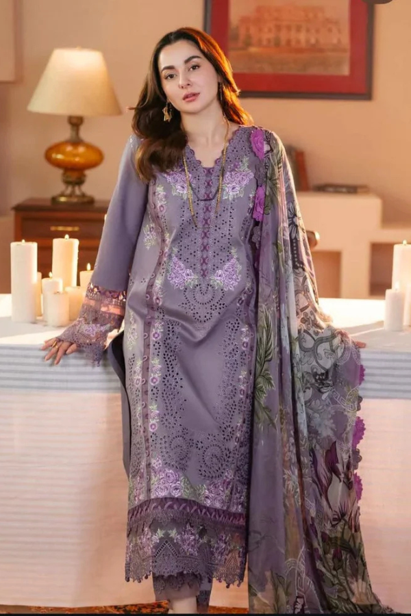 JADE Dahank Chiken-kari Embroiderd Three Piece JD-587