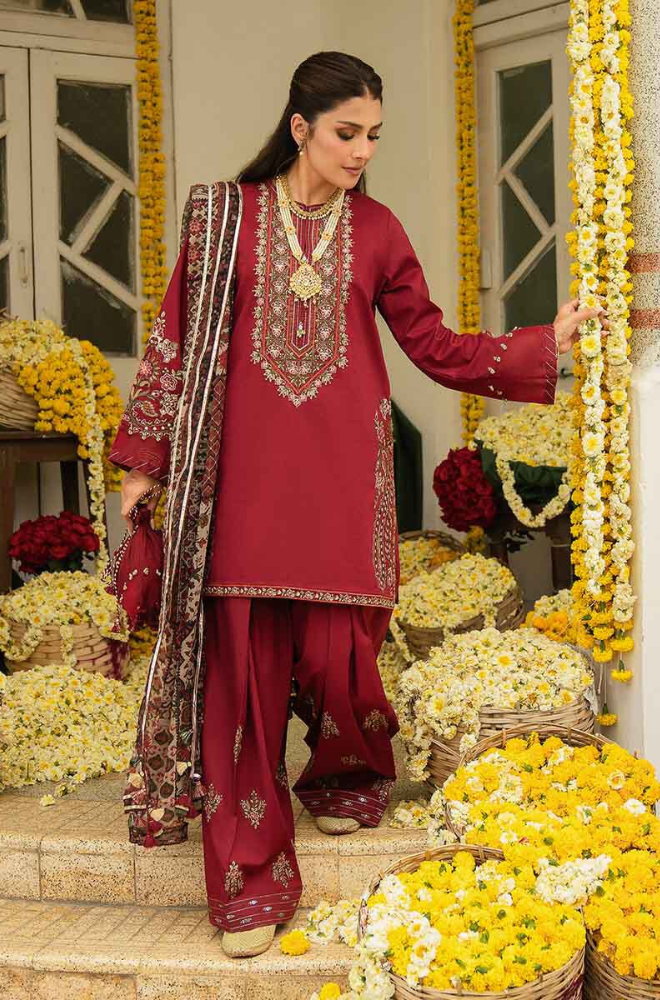 Sapphire Dahank Embroiderd Three Piece SP-68