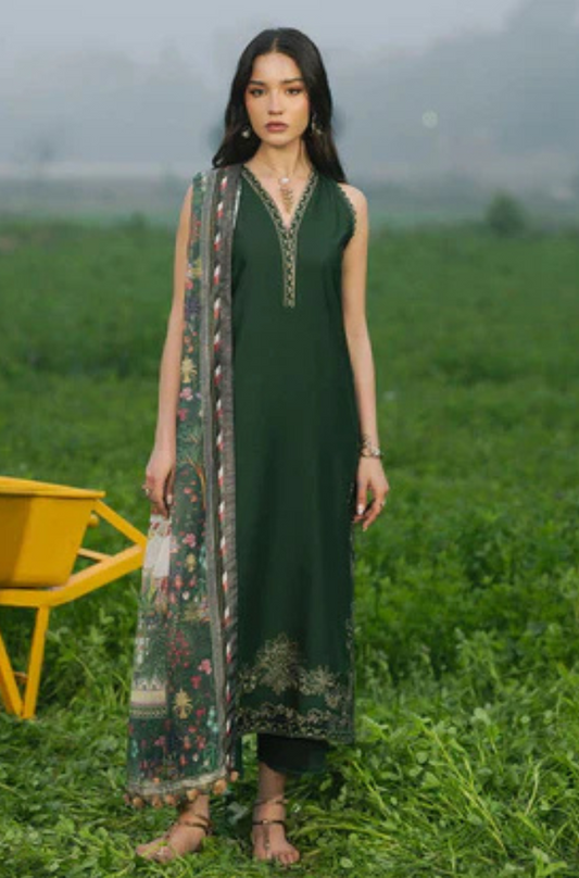 IZEL Embroidered lawn Three Piece IZ-07