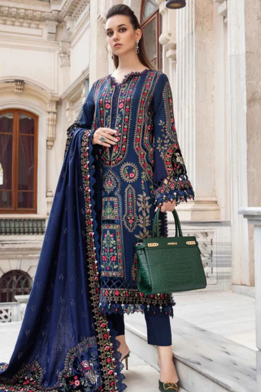 Maria-B Embroidered Dahank Three Piece MB-11