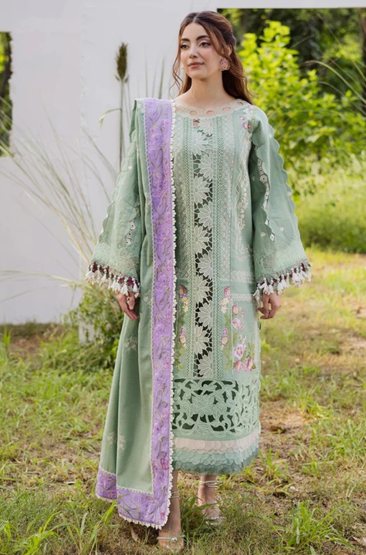 Parishay Lawn Chikenk-Kari Embroidered Three Piece PR-07