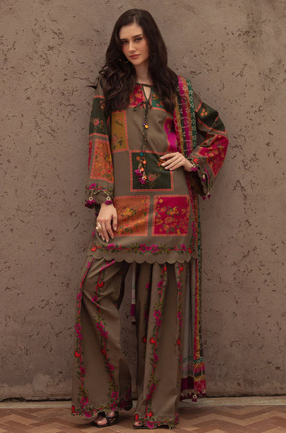 Baroque D-2115 Printed three piece