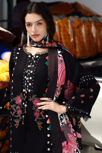 Charizma Embroidered lawn Three Piece CH-01