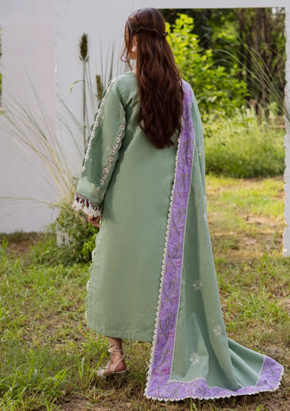 Parishay Lawn Chikenk-Kari Embroidered Three Piece PR-07