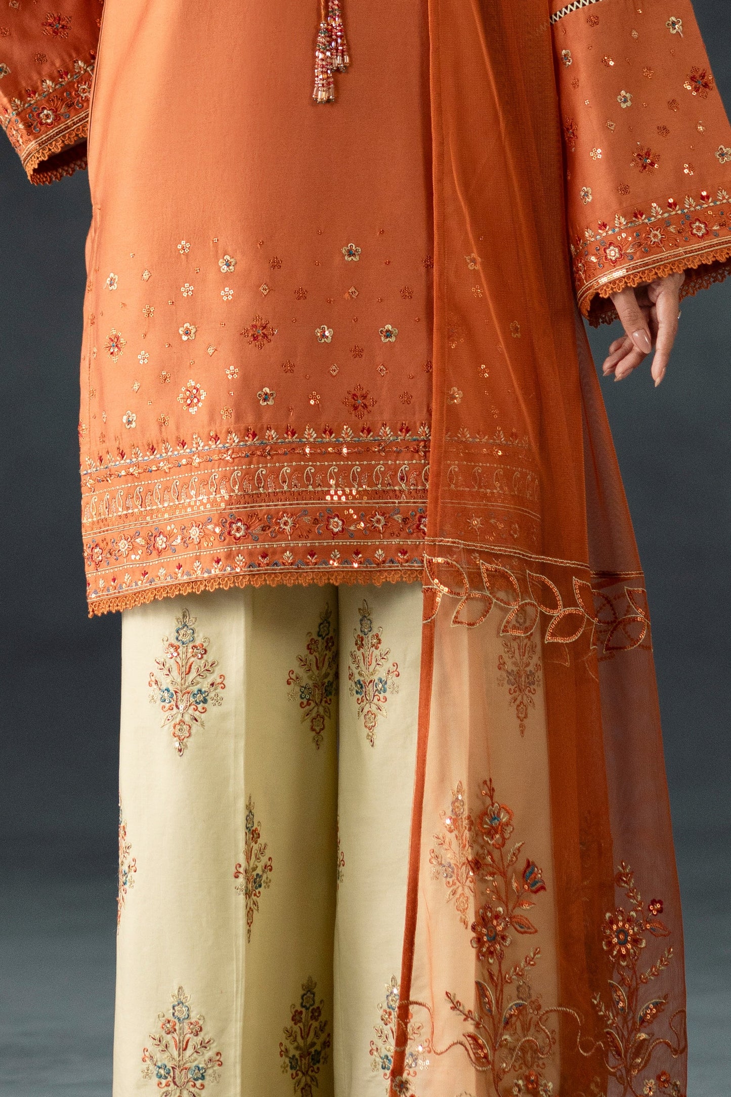 Maria-B Embroidered Lawn Three Piece MB-20