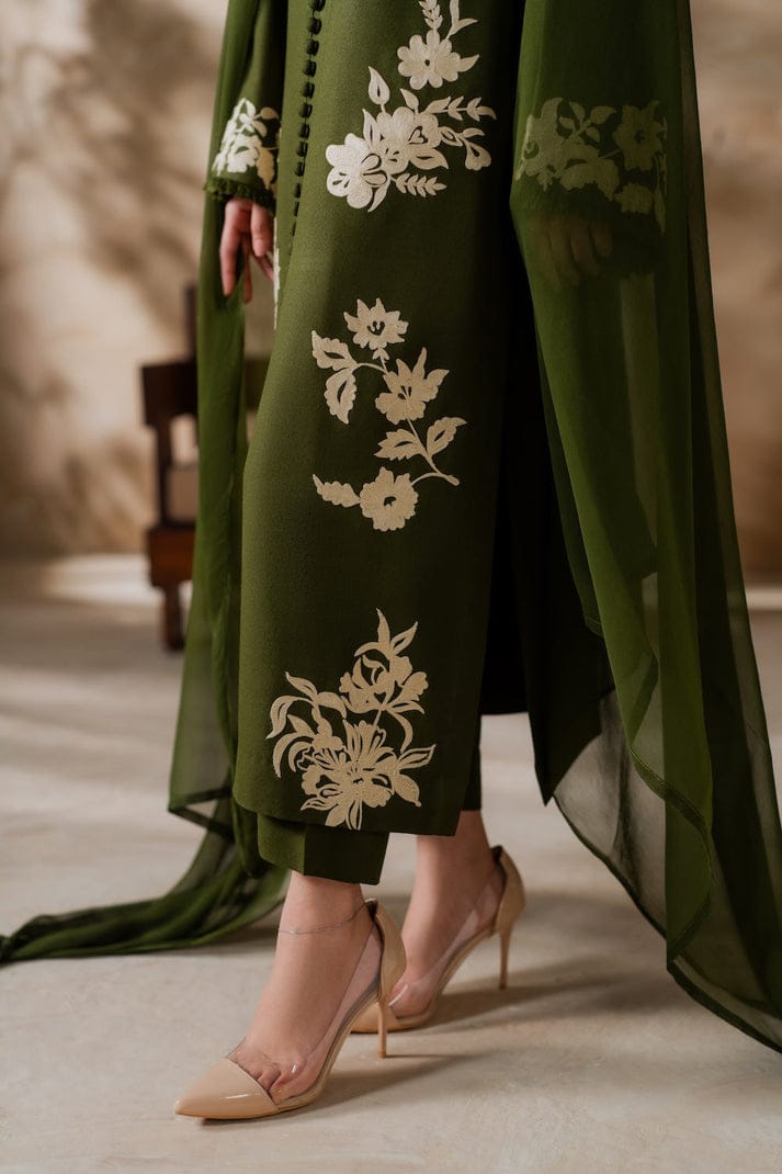 Safoora Lawn Embroidered Three Piece SF-62