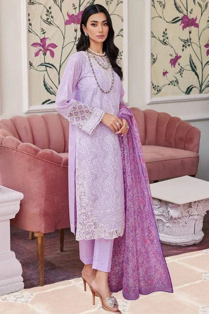 SF-926 Lawn Embroidered 3Pc