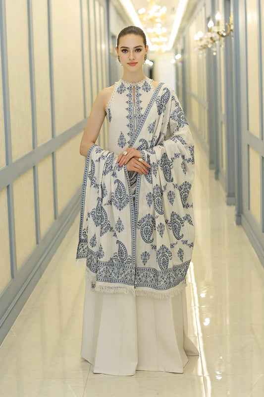 Bareeze Lawn Embroidered Three Piece BR-5171