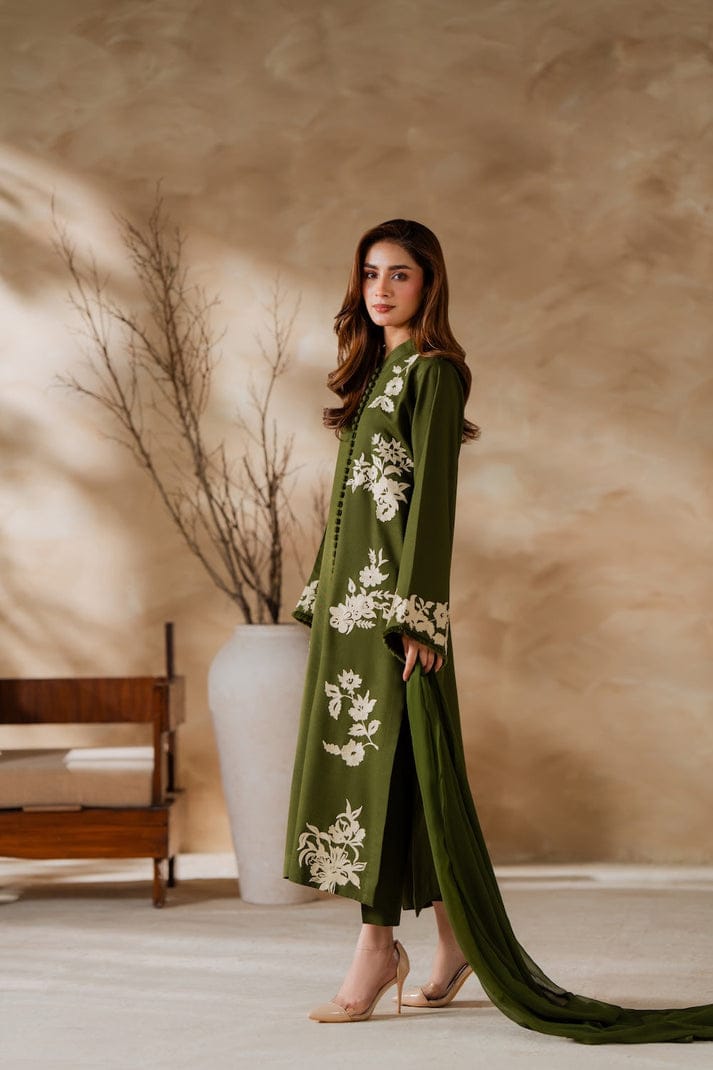 Safoora Lawn Embroidered Three Piece SF-62