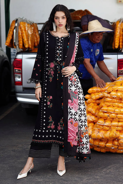 Charizma Embroidered lawn Three Piece CH-01