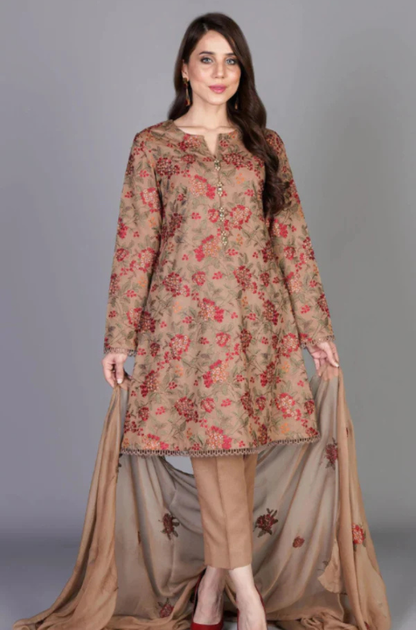 Bareeze lawn Embroidered Three Piece Bareeze BR-5026