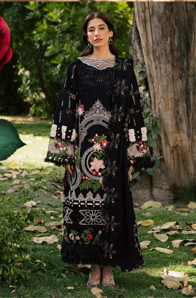 Parishay Lawn Embroidered Three Piece PR-22