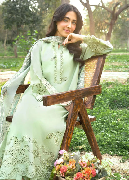 Panache Apparel Lawn Chiken-Kari  Embroidered Three Piece PR-147