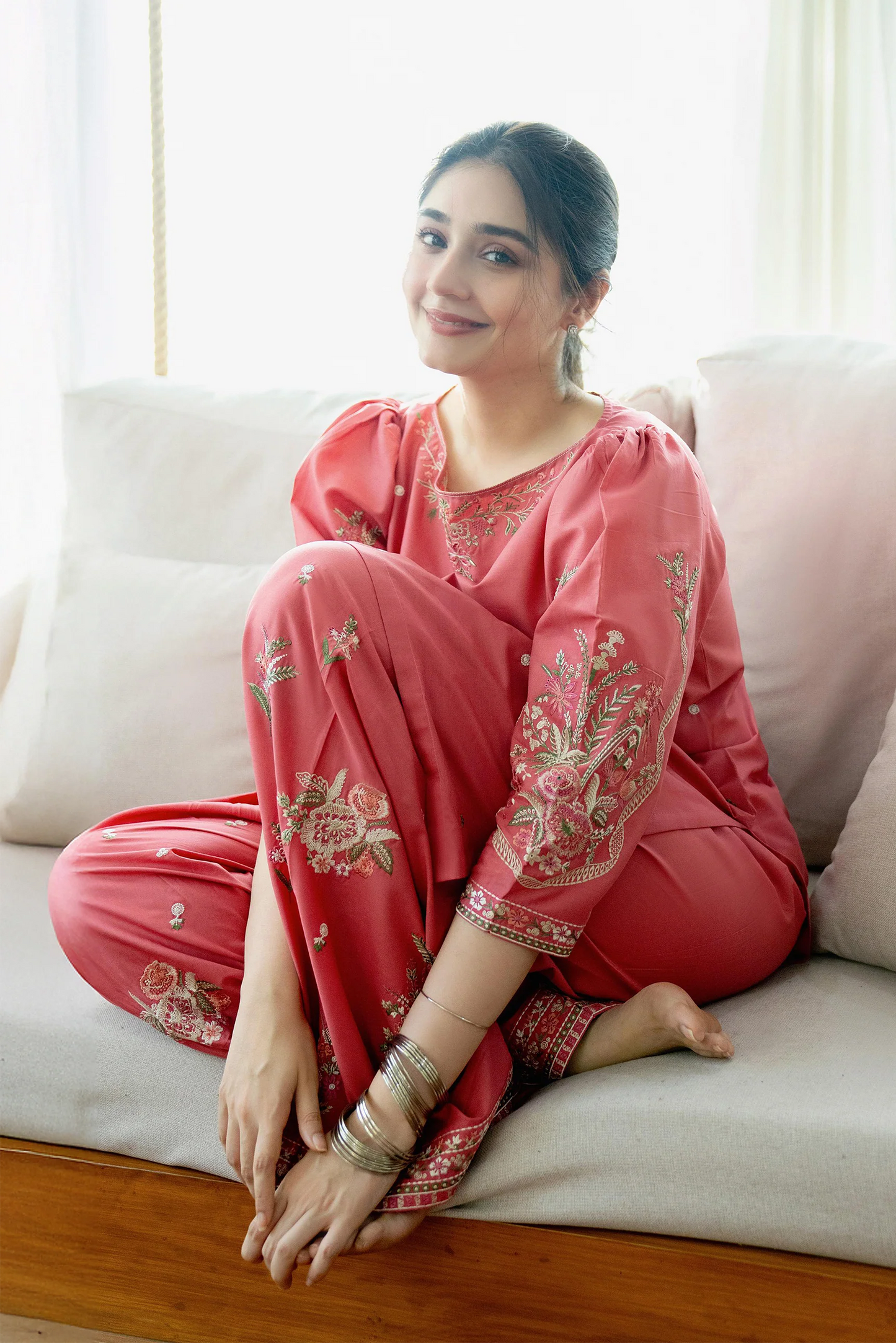 ZARA SHAHJAHAN Dahank Embroiderd Two Piece ZSJ-215