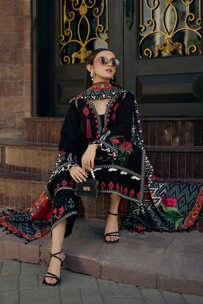 Charizma Lawn Embroidered Three Piece CH-01